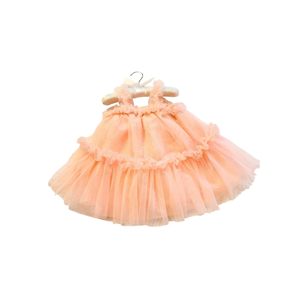 NWT Cupcakes & Cashmere Ballet Pink Sparkle Tulle Dress 18m